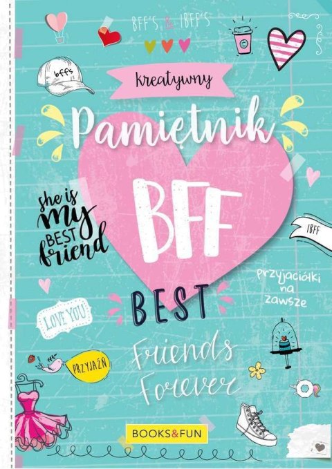 Kreatywny pamiętnik BFF Best Friends Forever