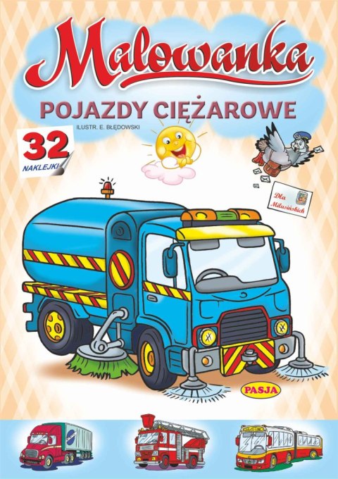 Pojazdy ciężarowe. Malowanka