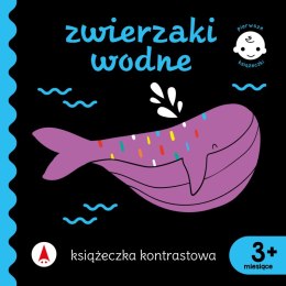 Zwierzaki wodne. Książeczka kontrastowa. Pierwsze książeczki