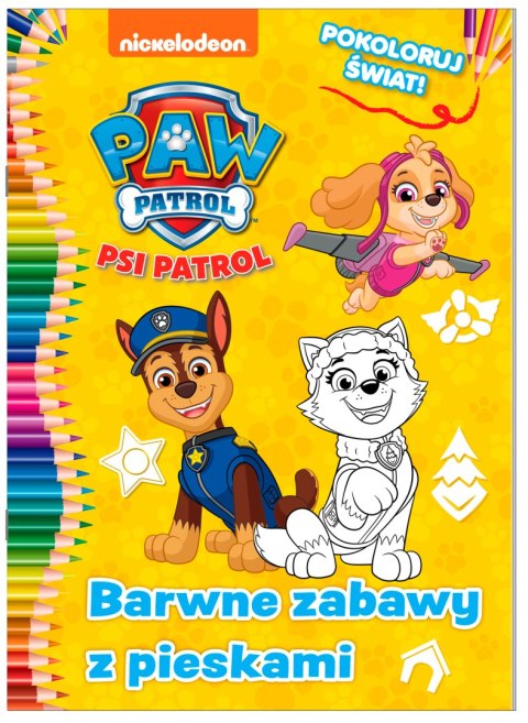 Barwne zabawy z pieskami. Psi Patrol. Część 4. Pokoloruj świat