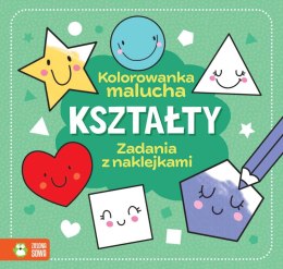 Kształty. Kolorowanka malucha