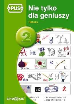 PUS Nie tylko dla geniuszy Rebusy 2 książeczka PUS