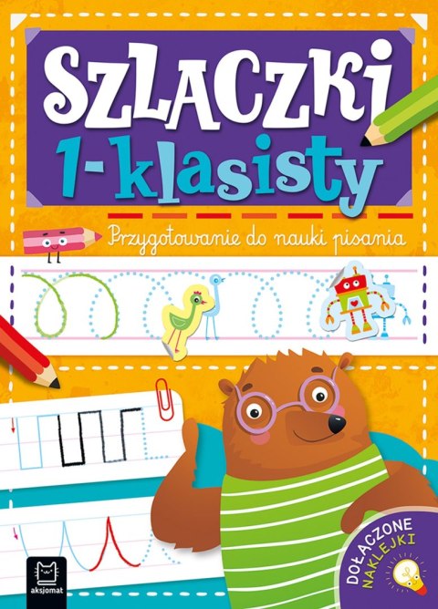 Szlaczki 1-klasisty. Przygotowanie do nauki pisania