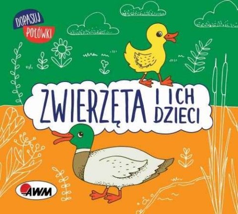 Zwierzęta i ich dzieci dopasuj połówki