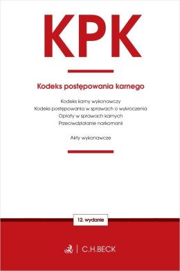 KPK. Kodeks postępowania karnego oraz ustawy towarzyszące wyd. 12