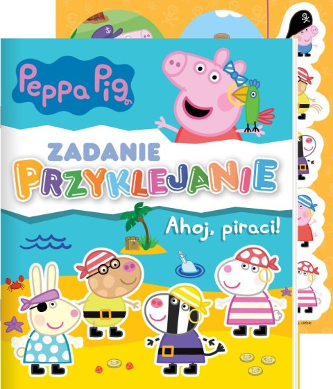 Ahoj, piraci! Świnka Peppa. Zadanie Przyklejanie