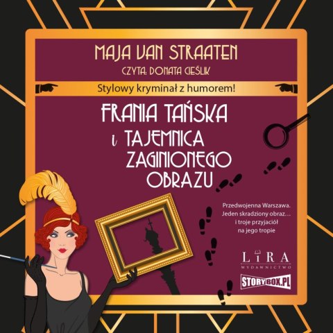 CD MP3 Frania Tańska i tajemnica zaginionego obrazu