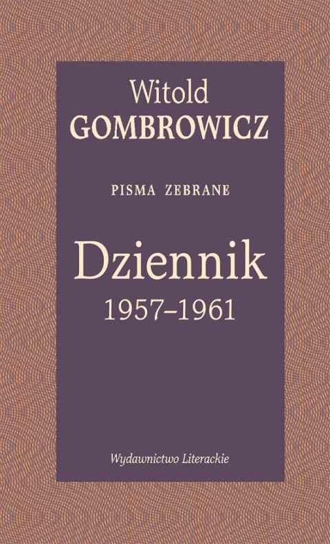 Dziennik 1957-1961. Pisma zebrane