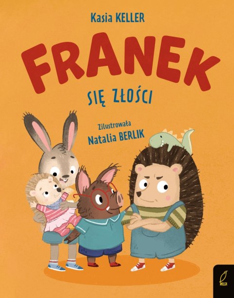 Franek się złości. Jeżyk Franek