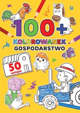 Gospodarstwo. 100+ kolorowanek