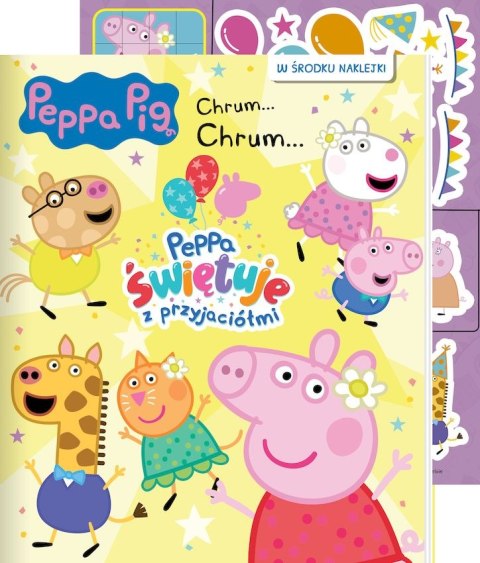 Peppa świętuje z przyjaciółmi. Świnka Peppa. Chrum... chrum