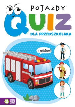 Pojazdy. Quiz dla przedszkolaka