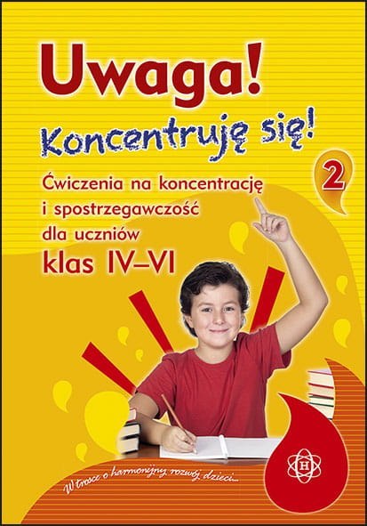 Uwaga koncentruję się część 2 ćwiczenia na koncentrację i spostrzegawczość dla uczniów klas IV-VI