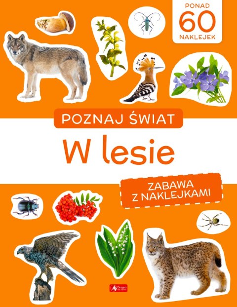 W lesie. Poznaj świat. Zabawa z naklejkami