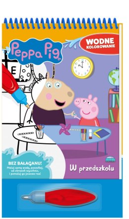 W przedszkolu. Świnka Peppa. Wodne kolorowanie