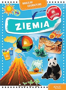 Ziemia naklejki edukacyjne