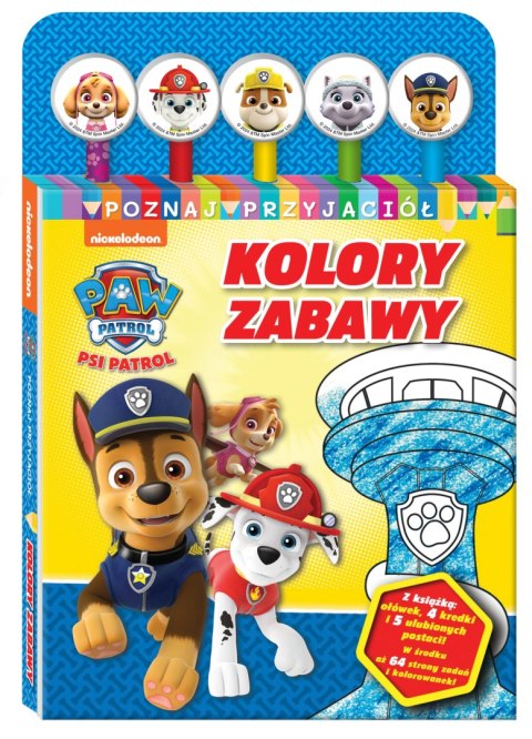 Kolory zabawy. Psi Patrol Poznaj przyjaciół