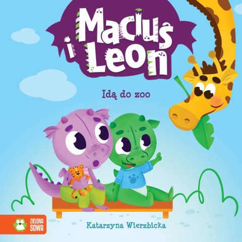 Maciuś i Leon idą do zoo. Maciuś i Leon