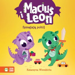 Maciuś i Leon sprzątają pokój. Maciuś i Leon