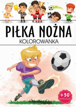 Piłka nożna. Kolorowanka