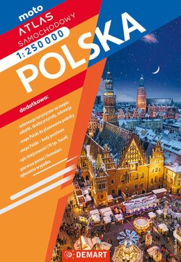 Polska. Atlas samochodowy 1:250 000 wyd. 2024/2025