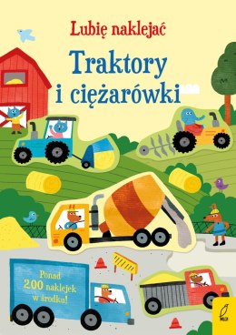 Traktory i ciężarówki. Lubię naklejać