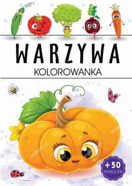 Warzywa. Kolorowanka