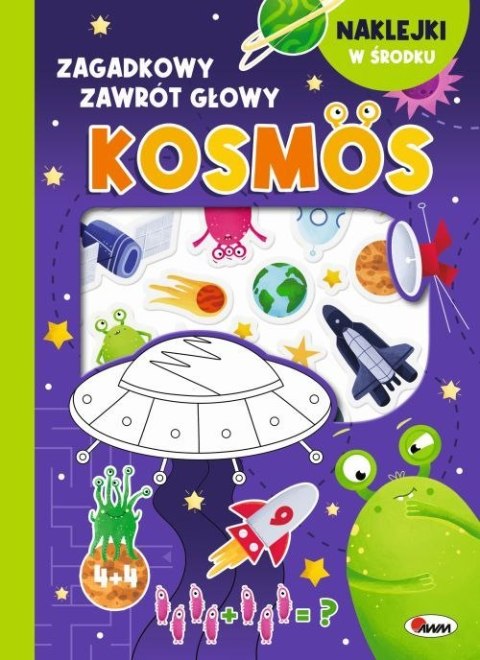 Kosmos - wypukłe naklejki. Zagadkowy zawrót głowy