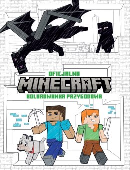 MINECRAFT. Oficjalna kolorowanka przygodowa