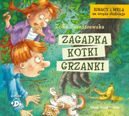 CD MP3 Zagadka kotki Grzanki. Ignacy i Mela na tropie złodzieja