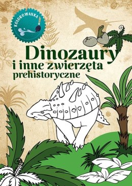 Dinozaury. Kolorowanka