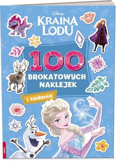 Kraina lodu 100 brokatowych naklejek NB-9103