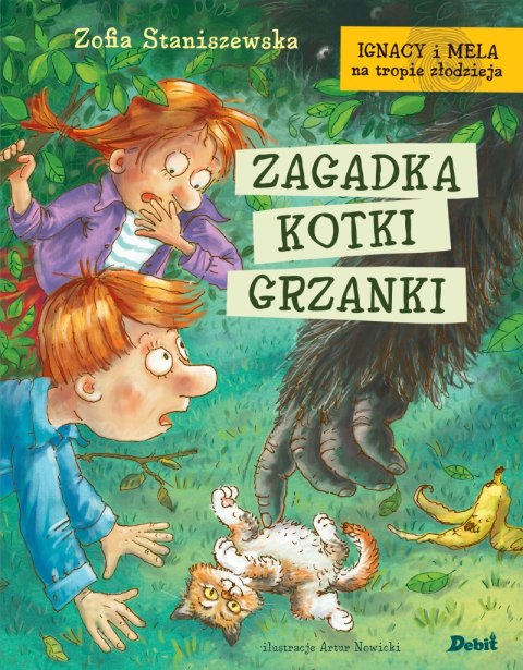 Zagadka kotki Grzanki. Ignacy i Mela na tropie złodzieja