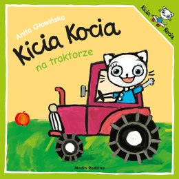 Kicia Kocia na traktorze. Kicia Kocia