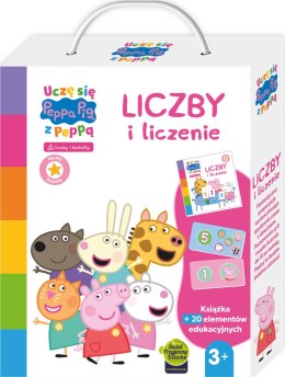 Liczby i liczenie. Świnka Peppa. Uczę się z Peppą