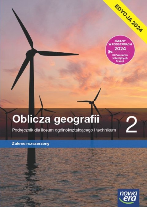 Nowa geografia oblicza geografii podręcznik 2 liceum i technikum zakres rozszerzony EDYCJA 2024