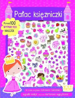 Pałac księżniczki. Ponad 100 wypukłych naklejek