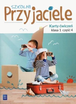 Szkolni Przyjaciele karty ćwiczeń klasa 1 część 4 edukacja wczesnoszkolna 171912