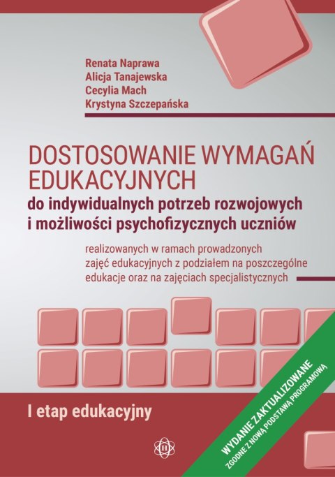 Dostosowanie wymagań edukacyjnych do indywidualnych potrzeb rozwojowych i możliwości psychofizycznych uczniów