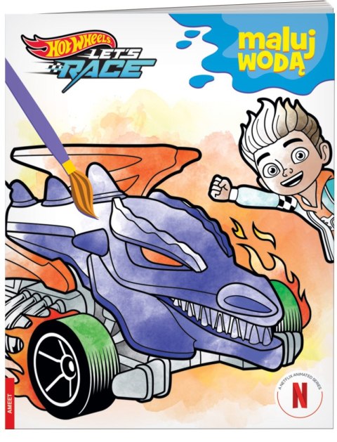 Hot Wheels Maluj wodą MW-1601