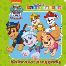 Kolorowe przygody. Psi Patrol. Czytanka rozkładanka