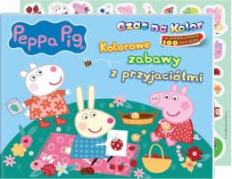 Kolorowe zabawy z przyjaciółmi. Świnka Peppa. Czas na kolor