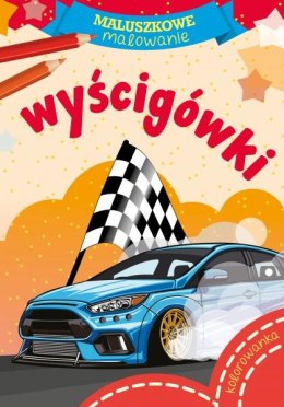 Wyścigówki. Maluszkowe malowanie