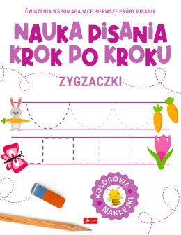 Zygzaczki. Nauka pisania krok po kroku