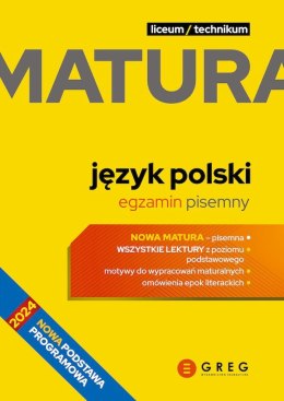 Język polski. Matura. Egzamin pisemny. Repetytorium maturalne 2025