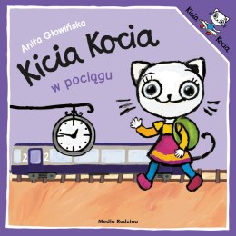 Kicia Kocia w pociągu. Kicia Kocia