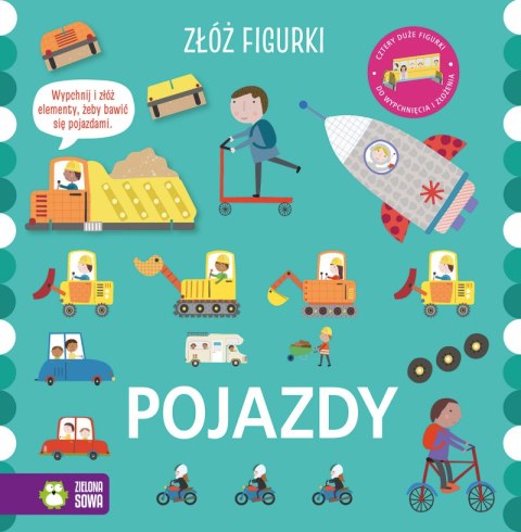 Pojazdy. Złóż figurki