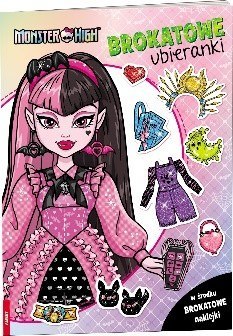 Monster High Brokatowe ubieranki SDLB-1501