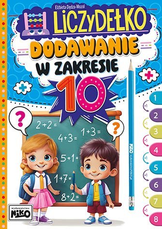 Dodawanie w zakresie 10. Liczydełko