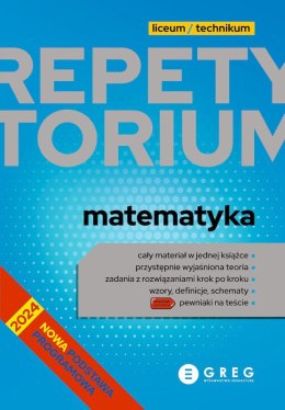 Matematyka. Repetytorium. Liceum/technikum 2024-2026